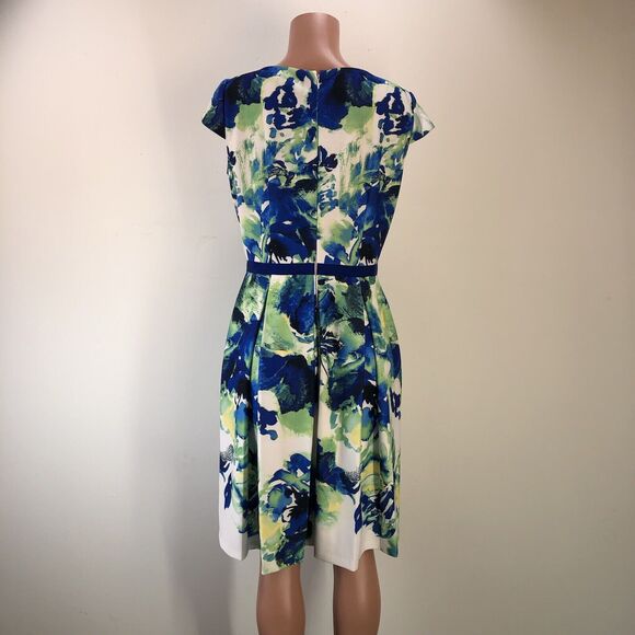 Alex Marie Floral Blue Flare - Picture 7 of 14